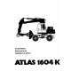 Atlas 1604 K Parts Manual